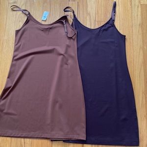 Bundle of two Banana Republic Factory layering dresses